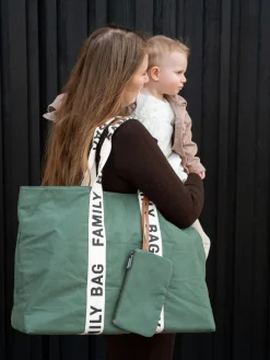Best Childhome Family Bag Verzorgingstas - Signature - Canvas - Groen