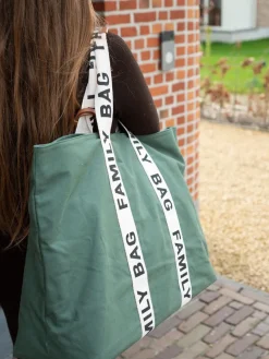 Best Childhome Family Bag Verzorgingstas - Signature - Canvas - Groen