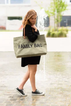 Shop Childhome Family Bag Verzorgingstas - Canvas - Kaki