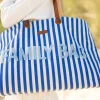 Online Childhome Family Bag Verzorgingstas - Stripes - Electric Blue/Light Blue