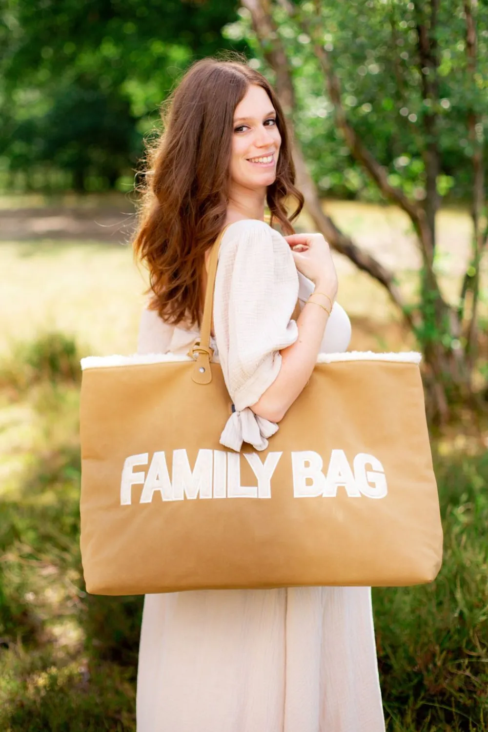 Clearance Childhome Family Bag Verzorgingstas - Suede-Look