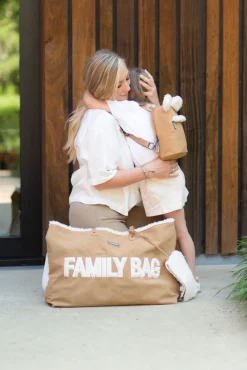 Clearance Childhome Family Bag Verzorgingstas - Suede-Look
