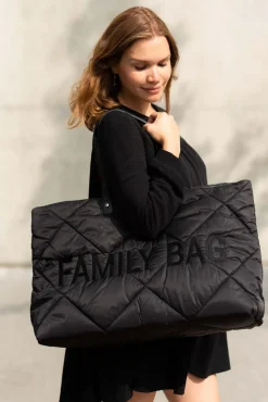 Shop Childhome Family Bag Verzorgingstas - Gewatteerd - Zwart