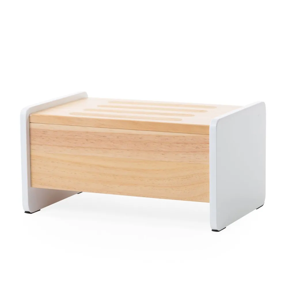 Shop Childhome Houten Krukje - Naturel Wit