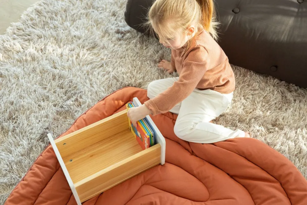 Shop Childhome Houten Krukje - Naturel Wit