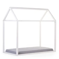 Fashion Childhome Huis Bed - 70X140 Cm - Ecru
