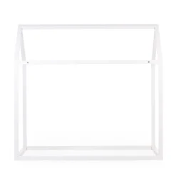 Fashion Childhome Huis Bed - 70X140 Cm - Ecru