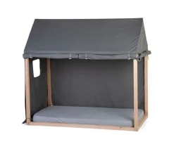 Shop Childhome Huis Bed Cover - 70X140 Cm - Antraciet