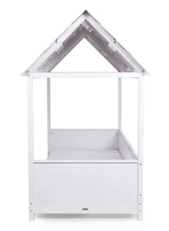 Sale Childhome Huis Bed Met Dak - 90X200 Cm - Hout - Wit