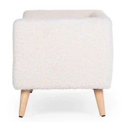 Store Childhome Kinderbankje - Teddy - Ecru