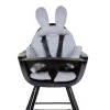 Hot Childhome Konijn Stoelverkleiner Universeel - Jersey - Grijs