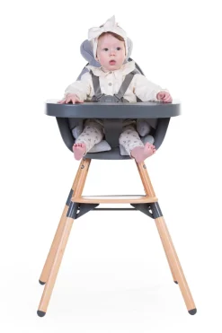 Hot Childhome Konijn Stoelverkleiner Universeel - Jersey - Grijs
