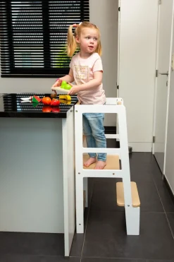 Online Childhome Leertoren - Wit Naturel