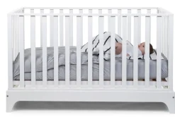 Clearance Childhome Meegroeibed Ref 17 + Frame - 70X140 Cm - Mdf Hout - Wit