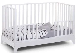 Clearance Childhome Meegroeibed Ref 17 + Frame - 70X140 Cm - Mdf Hout - Wit