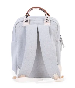 New Childhome Mini Club Kinderrugzak - Signature - Canvas - Ecru