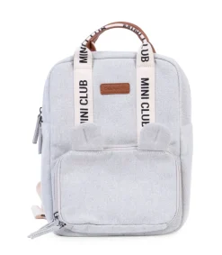 New Childhome Mini Club Kinderrugzak - Signature - Canvas - Ecru
