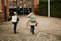 New Childhome Mini Club Kinderrugzak - Signature - Canvas - Ecru