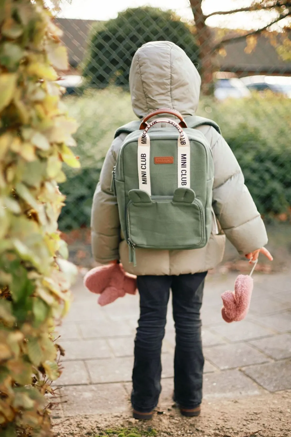 Best Childhome Mini Club Kinderrugzak - Signature - Canvas - Groen