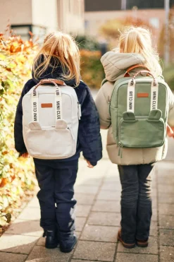 Sale Childhome Mini Club Kinderrugzak - Signature - Canvas - Groen