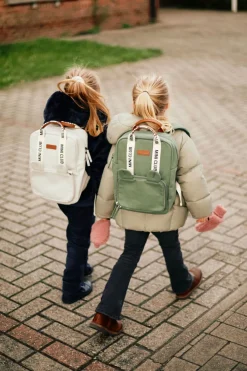 Best Sale Childhome Mini Club Kinderrugzak - Signature - Canvas - Groen
