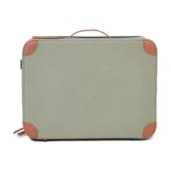 Hot Childhome Mini Traveller Kinderkoffer - Canvas - Kaki