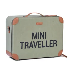 Hot Childhome Mini Traveller Kinderkoffer - Canvas - Kaki