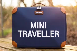 Sale Childhome Mini Traveller Kinderkoffer - Navy Wit