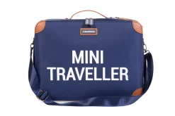 Sale Childhome Mini Traveller Kinderkoffer - Navy Wit