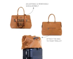 Clearance Childhome Mommy Bag ® Verzorgingstas - Lederlook Bruin