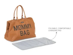 Clearance Childhome Mommy Bag ® Verzorgingstas - Lederlook Bruin