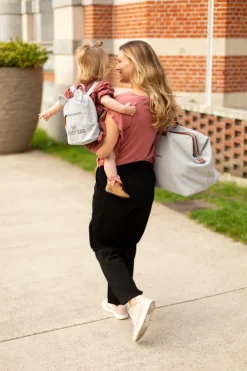 Online Childhome Mommy Bag ® Verzorgingstas - Canvas - Grijs