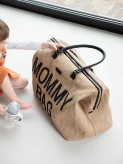 Best Sale Childhome Mommy Bag ® Verzorgingstas - Raffia Look