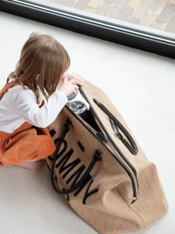 Best Sale Childhome Mommy Bag ® Verzorgingstas - Raffia Look