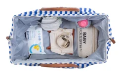 Flash Sale Childhome Mommy Bag ® Verzorgingstas - Stripes - Electric Blue/Light Blue