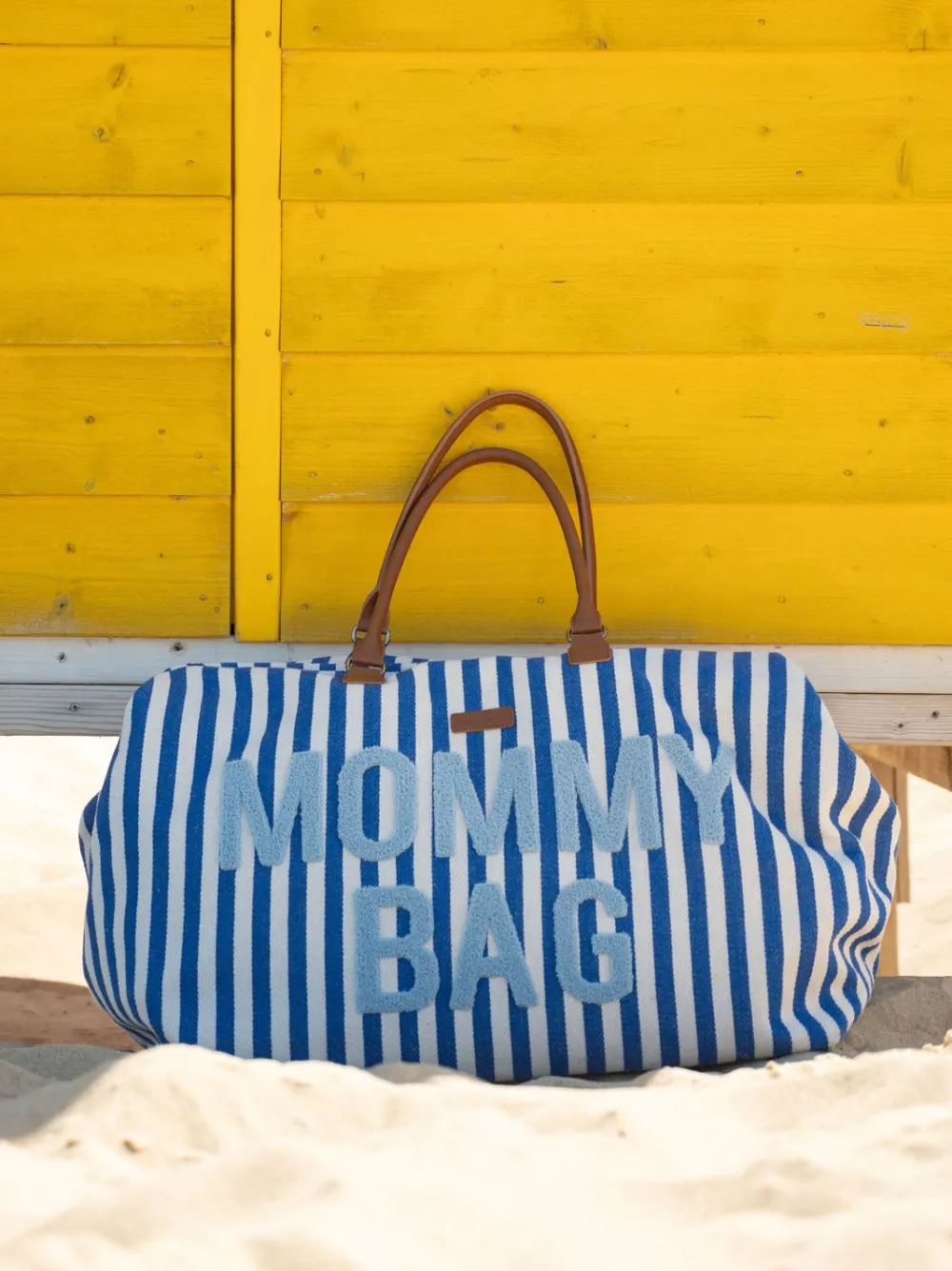 Flash Sale Childhome Mommy Bag ® Verzorgingstas - Stripes - Electric Blue/Light Blue