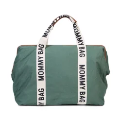 Discount Childhome Mommy Bag ® Verzorgingstas - Signature - Canvas - Groen