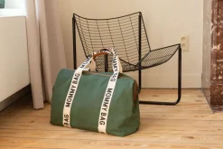 Discount Childhome Mommy Bag ® Verzorgingstas - Signature - Canvas - Groen