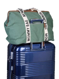 Discount Childhome Mommy Bag ® Verzorgingstas - Signature - Canvas - Groen