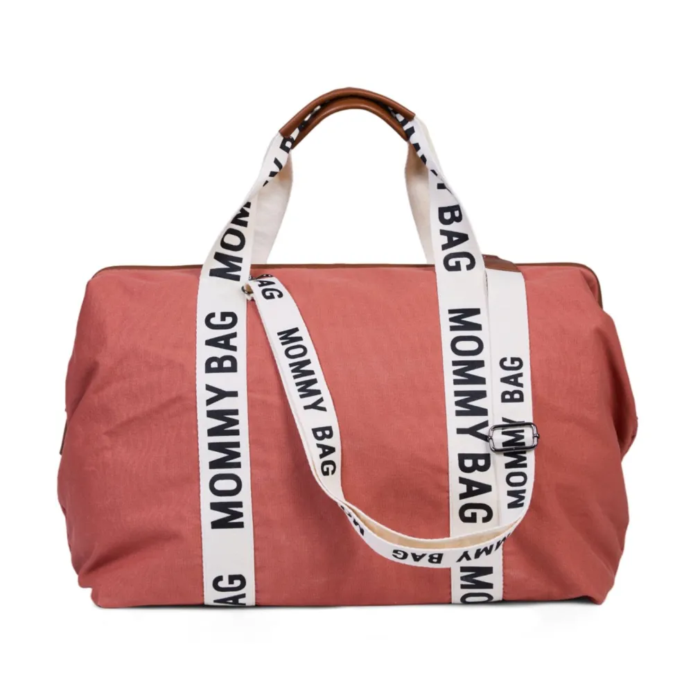 Clearance Childhome Mommy Bag ® Verzorgingstas - Signature - Canvas - Terracotta