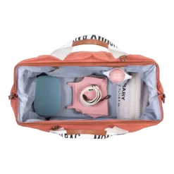 Clearance Childhome Mommy Bag ® Verzorgingstas - Signature - Canvas - Terracotta