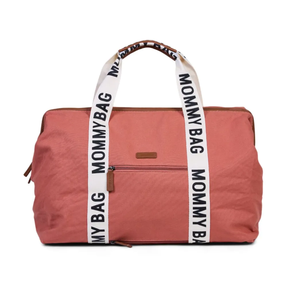 Clearance Childhome Mommy Bag ® Verzorgingstas - Signature - Canvas - Terracotta