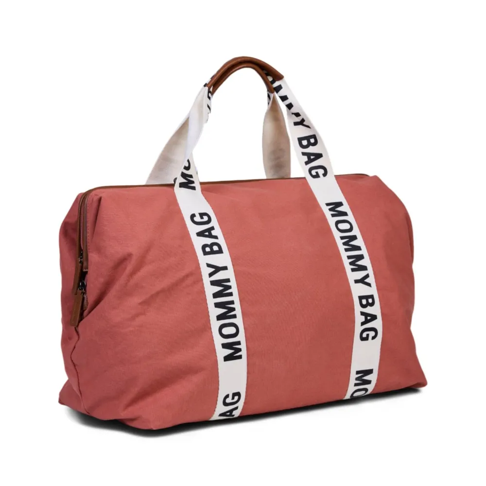 Clearance Childhome Mommy Bag ® Verzorgingstas - Signature - Canvas - Terracotta