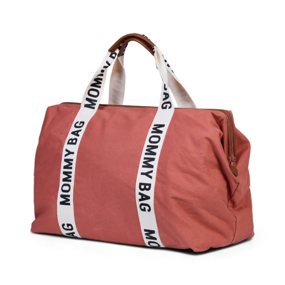 Clearance Childhome Mommy Bag ® Verzorgingstas - Signature - Canvas - Terracotta