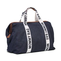 New Childhome Mommy Bag ® Verzorgingstas - Signature - Canvas - Black
