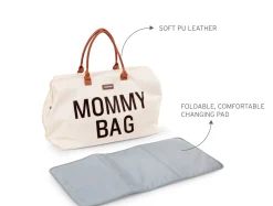 Store Childhome Mommy Bag ® Verzorgingstas - Ecru Zwart