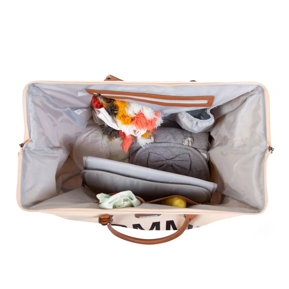 Store Childhome Mommy Bag ® Verzorgingstas - Ecru Zwart