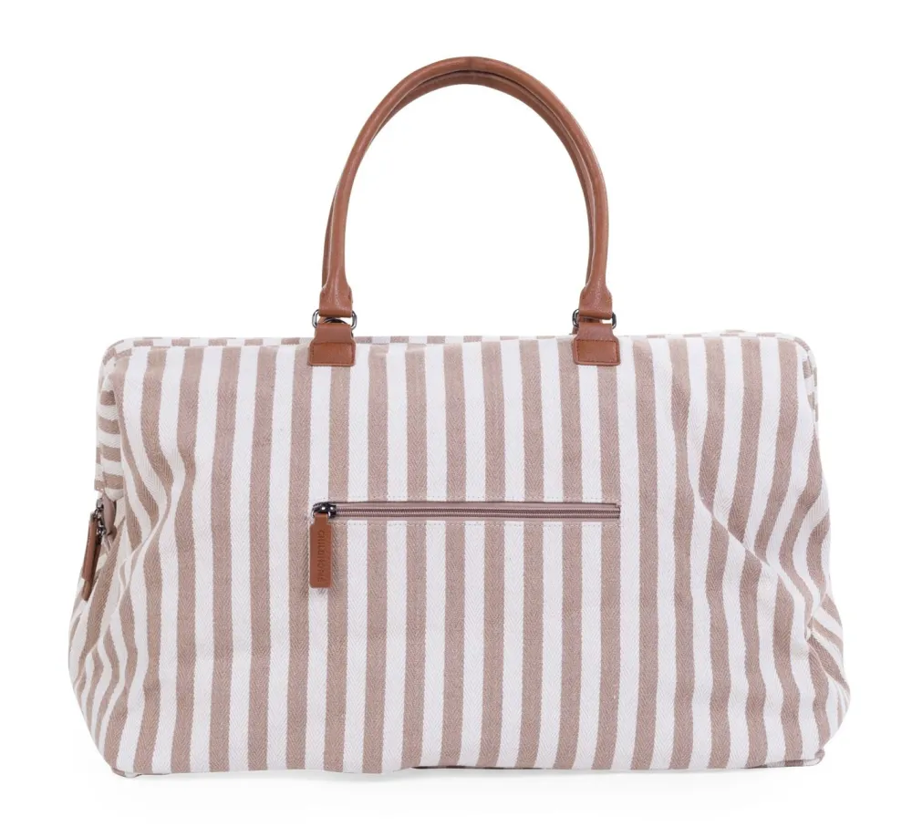 Cheap Childhome Mommy Bag ® Verzorgingstas - Stripes - Nude/Terracotta