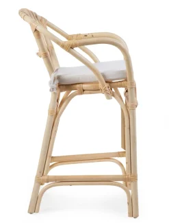 Online Childhome Montana Junior Stoel + Kussen - Naturel - 75X47X42 Cm