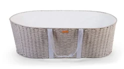 Clearance Childhome Moses Mand + Voering + Handvaten + Matras - Grijs